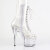 Pleaser STARDUST-1021C-7 Bottines à plateforme Transparent Strass EU-35 / US-5
