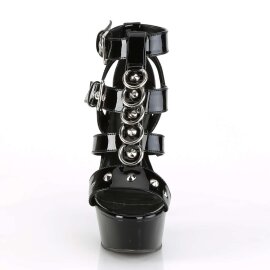 Pleaser Sandales DELIGHT-658 Noir EU-37/US-7