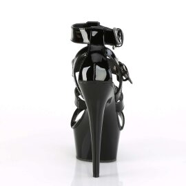 Pleaser Sandales DELIGHT-658 Noir EU-37/US-7