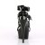 Pleaser Sandales DELIGHT-658 Noir EU-37/US-7