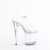 Pleaser TREASURE-808FLA Sandales à plateforme Transparent EU-35 / US-5