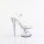 Pleaser UNICORN-708TGRS Sandales à plateforme Transparent Strass EU-35 / US-5