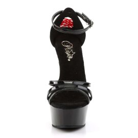 Pleaser Sandales DELIGHT-662 Noir EU-35/US-5
