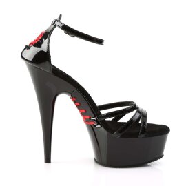 Pleaser Sandales DELIGHT-662 Noir EU-35/US-5