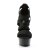 Pleaser Sandales DELIGHT-669 Noir EU-35/US-5
