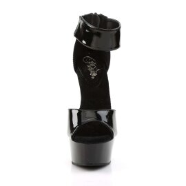 Pleaser Sandales DELIGHT-670-3 Noir EU-41/US-11