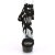 Pleaser Sandales DELIGHT-671 Noir EU-37/US-7