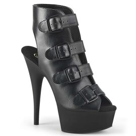 Pleaser Bottines DELIGHT-683 Noir EU-36/US-6