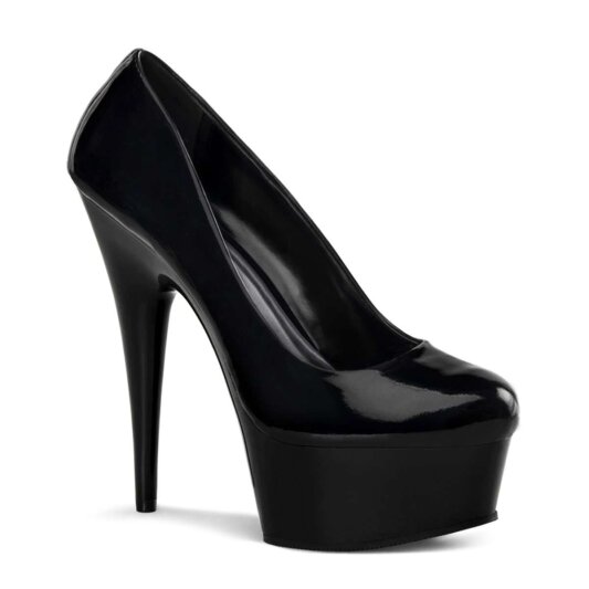 Pleaser Sandales DELIGHT-685 Noir EU-35/US-5
