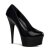 Pleaser Sandales DELIGHT-685 Noir EU-38/US-8