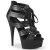 Pleaser Sandales DELIGHT-693 Noir EU-36/US-6
