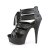Pleaser Sandales DELIGHT-693 Noir EU-36/US-6