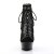 Pleaser Bottines DELIGHT-696LC Noir EU-41/US-11