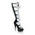 Pleaser Sandales DELIGHT-698 Noir EU-37/US-7