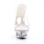 Pleaser Mules ECLIPSE-601 Transparent Argent EU-36/US-6