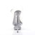 Pleaser Sandales ECLIPSE-608 Transparent Argent EU-35/US-5