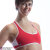 PoleFit Haut Retro Sport M Rouge/Blanc