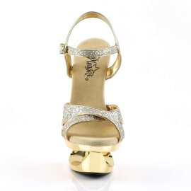 Pleaser Sandales ECLIPSE-619G Or Multi Paillettes Chrome...