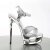 Pleaser Sandales ECLIPSE-619G Argent Multi Paillettes Chrome EU-35/US-5