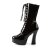 Pleaser Bottines ELECTRA-1020 Noir EU-36/US-6