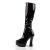 Pleaser Bottes ELECTRA-2000Z Noir EU-39/US-9