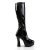 Pleaser Bottes ELECTRA-2000Z Noir EU-39/US-9