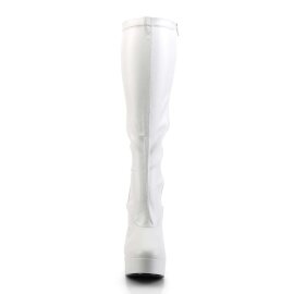 Pleaser Bottes ELECTRA-2000Z Blanc EU-39/US-9