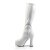 Pleaser Bottes ELECTRA-2000Z Blanc EU-39/US-9