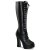 Pleaser Bottes ELECTRA-2020 Noir EU-37/US-7