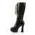 Pleaser Bottes ELECTRA-2020 Noir EU-37/US-7