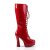 Pleaser Bottes ELECTRA-2020 Rouge EU-39/US-9