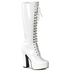 Pleaser Bottes ELECTRA-2020 Blanc EU-37/US-7