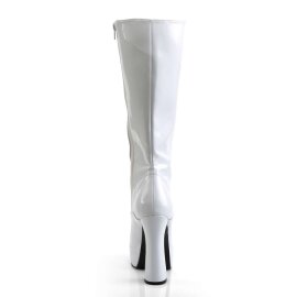 Pleaser Bottes ELECTRA-2020 Blanc EU-37/US-7