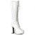 Pleaser Bottes ELECTRA-2020 Blanc EU-37/US-7