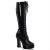 Pleaser Bottes ELECTRA-2023 Noir EU-41/US-11