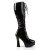 Pleaser Bottes ELECTRA-2023 Noir EU-39/US-9