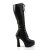 Pleaser Bottes ELECTRA-2023 Noir EU-41/US-11