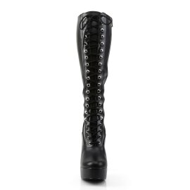 Pleaser Bottes ELECTRA-2023 Noir EU-42/US-12