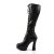 Pleaser Bottes ELECTRA-2023 Noir EU-42/US-12