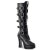 Pleaser Bottes ELECTRA-2042 Noir EU-42/US-12