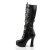Pleaser Bottes ELECTRA-2042 Noir EU-42/US-12
