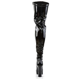 Pleaser Bottes cuissardes ELECTRA-3000Z Noir EU-40/US-10