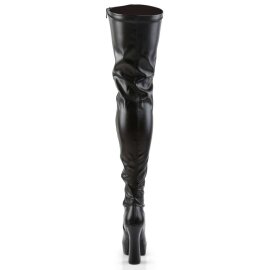Pleaser Bottes cuissardes ELECTRA-3000Z Noir EU-40/US-10