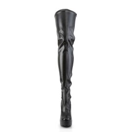 Pleaser Bottes cuissardes ELECTRA-3000Z Noir EU-41/US-11