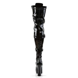 Pleaser Bottes cuissardes ELECTRA-3028 Noir EU-37/US-7