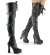 Pleaser Bottes cuissardes ELECTRA-3028 Noir EU-38/US-8