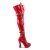 Pleaser Bottes cuissardes ELECTRA-3028 Rouge EU-36/US-6