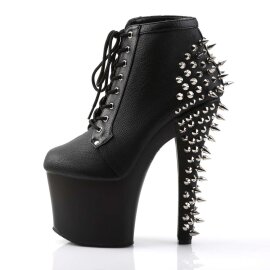 Pleaser Bottines FEARLESS-700-28 Noir EU-41/US-11