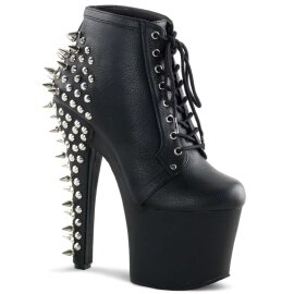 Pleaser Bottines FEARLESS-700-28 Noir EU-35/US-5