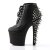 Pleaser Bottines FEARLESS-700-28 Noir EU-37/US-7
